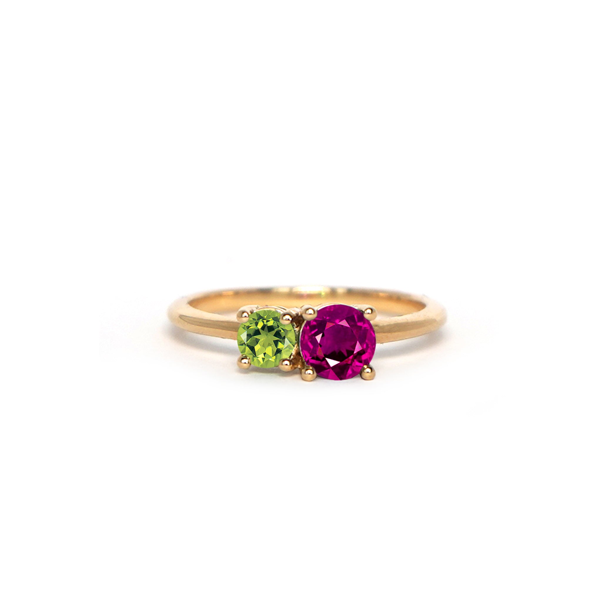 A product image of the Rhododendron ring on a white background Lico Jewelry